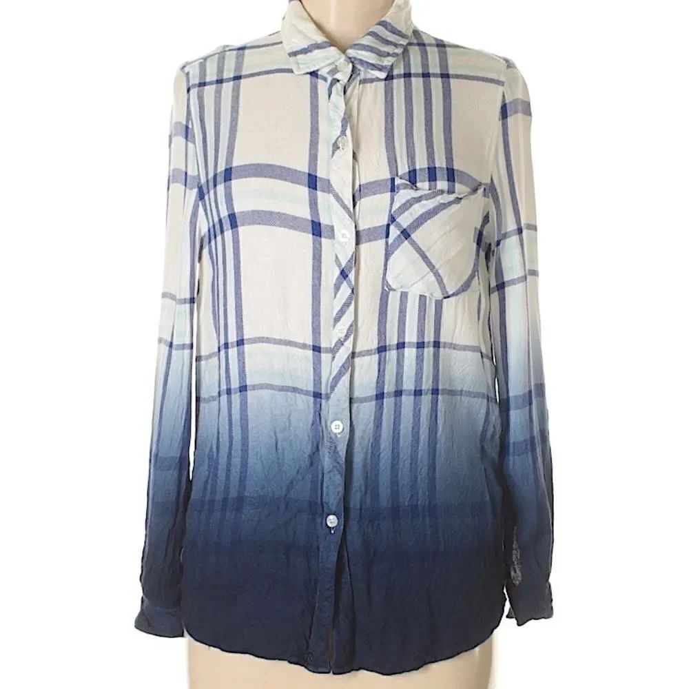 Vintage Havana plaid button down